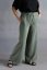 Women's long linen trousers