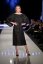 Langes Leinenkleid mit Bindeband