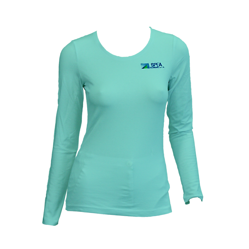 Damen-T-Shirt – 95 % Baumwolle, 5 % Elasthan
