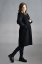 Women's classic coat with 100% wool
