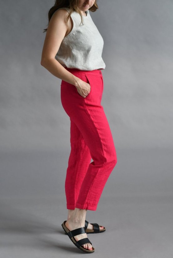 Klassische Leinenhose für Damen