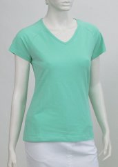 Damen-T-Shirt – 95 % Baumwolle, 5 % Elasthan