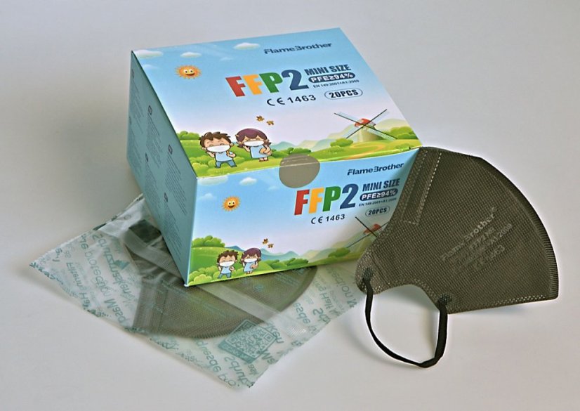 Children's respirators FFP2, 20 pcs, price per piece 9.6 CZK Children's respirators FFP2, 20 pcs, price per piece 9.6 CZK