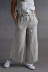 Women's linen trousers